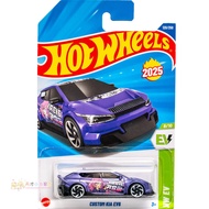 No. 120 CUSTOM KIA EV6 KIA Purple Hot Wheels HW EV Series 25F