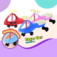 VerticOasis Kids Yoyo Car Plasma Swing Car Rotate Twist Car Balancer Baby Swing CarOutdoor Baby Car 