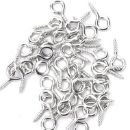 DIY resin charms 100pcs tiny hook for make keychain charms