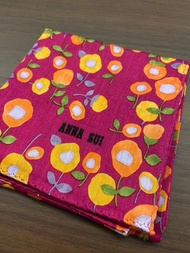 Anna Sui 日本製 方巾/領巾/手帕