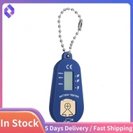 Button Battery Tester, Keychain Pocket Portable and  Battery Tester to Check Remaining Battery Power