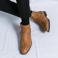 Men Chelsea Boots Classic Business Men Boots APYO