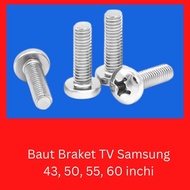 Ready ☆ Baut Bracket Tv Khusus Untuk Tv Samsung 43 - 50 - 55 60 Inch