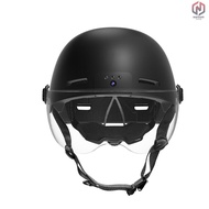 Wrsg Smart Bike Helmet for Adult 1080p@30fps Camera 8 Hours Video 1300mAh for E-Bike and Electric Sc