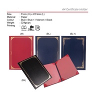 A4 Certificate Holder / Sijil Holder (A4 Size / Paper Material)