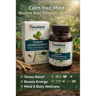Himalaya Ashwagandha 60 Tablets | Stress Relief & Energy Support