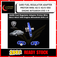 SARD FUEL REGULATOR ADAPTER PROTON WIRA 4G13 4G15 VDO ENGINE MITSUBISHI EVO 1-9