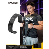 R RAWNESS Men's Dumbbell Wrist Buckle Bracelet Fitness Dumbbell Titanium Steel Adjustable Waterproof