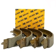 FBK REAR BRAKE SHOE 12V ISWARA 1.3-1.5 WIRA 1.3-1.5 FK6712A