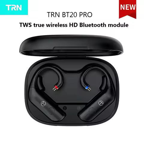 TRN BT20 PRO Bluetooth 5.3 Wireless Upgrade Cable 2PIN / MMCX Connector Replaceable Plug HIFI Earpho