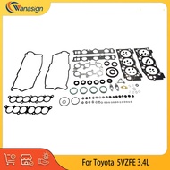 Engine Parts Full Gasket Set Fit 3.4 L V6 Gas 5VZ-FE For 95-04 Toyota T100 Tundra 4Runner Tacoma 3.4