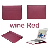 New PU Leather Mail sack Sleeve Bag Case Stand For Macbook Air Pro Retina 11 12 13 15 Notebook Lapto