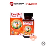 FLAVETTES VITAMIN C ORANGE 250MG (60'S)