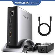 Wavlink PD3.1 Triple Display USB C Docking Station with 140W Power, Triple Display Dock with 8K Disp