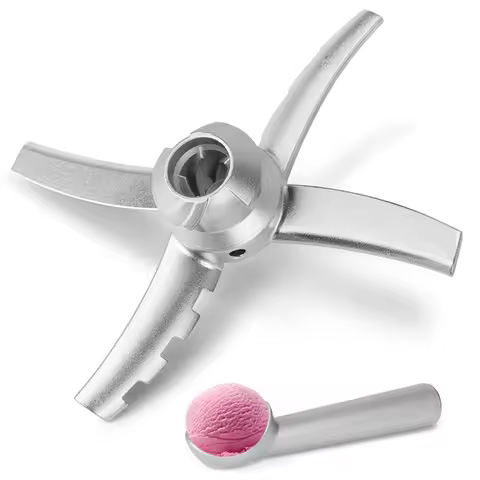 Best Blade Replacement Accessories for Ninja Creami Deluxe NC501 Series Ice Cream Makers, Replacemen
