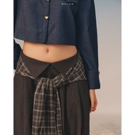 [ B.Club ] - " Checked Flap " - Pant belt - Pk27