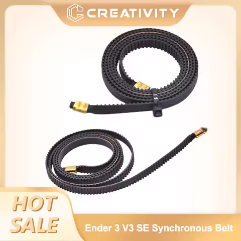 GT2 Width 6mm Synchronous Belt Kit X/ Y axis Ring Timing Belt Set for Ender 3 V3 KE/ SE/ Ender 3 NEO