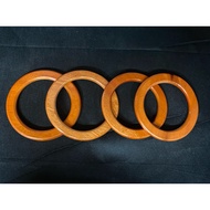 ROUND WOODEN BAG HANDLE / WOODEN CIRCLE BAG HANDLE / ROUND WOODEN BAG HANDLE
