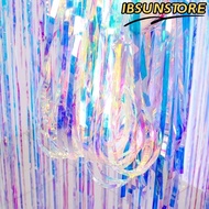 IBSUNSTORE Foil Fringe Curtain, Gold Foil Pink Color Party Decoration Curtain, Fringe Design Colorfu