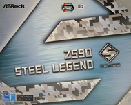 MAINBOARD (เมนบอร์ด) 1200 ASROCK Z590 STEEL LEGEND  มือสอง