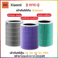 🔥จัดส่งทันที🔥 (มี RFID) ไส้กรองอากาศ Xiaomi รับประกัน 3 เดือน 2S 2H 3H 3C PRO Mi Air Purifier Filter