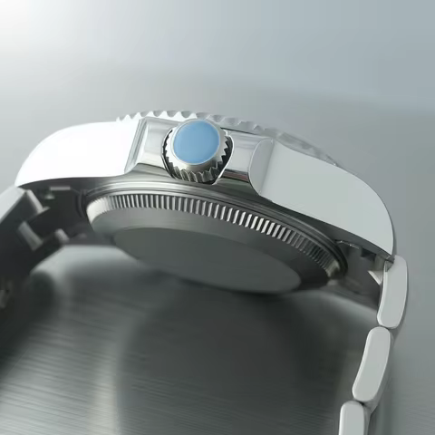 44mm silver 2824, PT5000NH35 sapphire fiberglass material 21mm strap suitable for PT5000NH35 NH35/NH