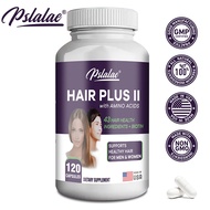 Pslalae Hair Plus II with Amino Acids - 43 Hair Vitamins for Faster Hair Growth, Stop Hair Loss , Re