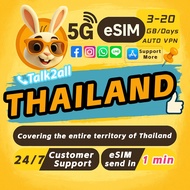 Thailand eSIM | TRUE Network | 3–30GB | 3–30 Days | 4G/5G High-Speed Data | Instant QR Delivery | Tr