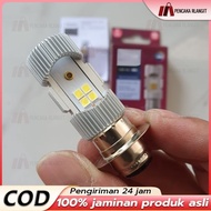 M5 H6 12V LED MOTORCYCLE HEADLIGHT BULB 1 FOOT WHITE