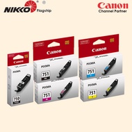 Canon 751 CLI-751 CLI751 CLI 751 CMYK Magenta Yellow Grey Ink For PIXMA IP7270 IP8770 IX6770 IX6870 