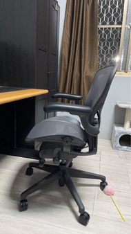 Herman Miller Aeron 2.0 人體工學椅 全功能 一般腳座 石墨黑 B size