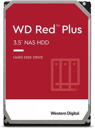 Western Digital WD Red Plus NAS Internal Hard Drive HDD 7200 RPM SATA 6 GB/s CMR 512 MB Cache 3.5" (