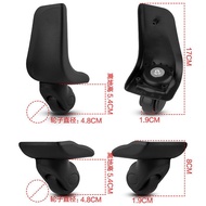 90% Praise Rate BW006 Luggage Pulley Accessories Universal Wheel Trolley Case Wheel Replacement Lugg