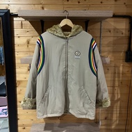 Vintage Suntory Coffee Boss Sherpa Hoodie Jacket