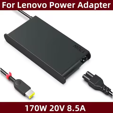 170W AC Charger For Lenovo Legion Slim 5 Yoga Pro 9i ThinkPad X1 Extreme P16 P71 P72 P52 P53 W541 W5