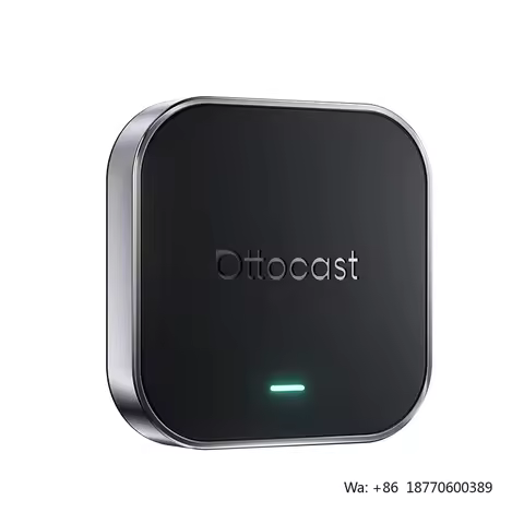 Ottocast Android Auto and Carplay Box Wired to Wireless Carplay Adapter Android Auto Carplay AI Box 