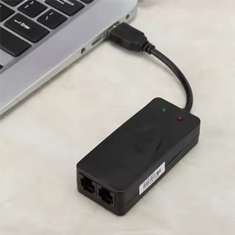 Reliable-Fax Modem, USB2.0 56K External Modem Driver,Plug And Play USB Modem,Standard And Expanded A