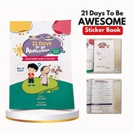21 Days To Be Awesome Sticker Rewards Book suitable for 4-9 years