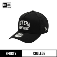 New Era 9FORTY A-Frame Trucker College Black Snapback