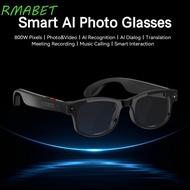 RMABET AI Smart Glasses, 2 in 1 Anti-Blue Light Smart AI Glasses, Augmented Reality Call Translation