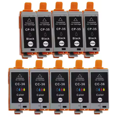 XIMO PGI-35 CLI-36 pgi35 cli36 PGI35 CLI36 Compatible Ink Cartridges for Canon TR150 PIXMA iP100/iP1
