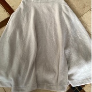 Cs7/Light Gray Japanese Skirt Flowing Flared Style