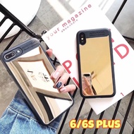 [Iphone 6 / 6s Plus] Soft Bezel Mirror Coated Back Cover