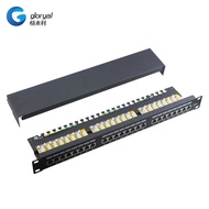 PXUC Tested Engineering 24rj45 Wiring Rack Wiring Rack Network Six Type Wiring Rack Cat.6 FTP Port S