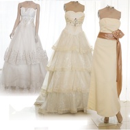 A-Line Gown Wedding gown & Dinner gown/ Dress