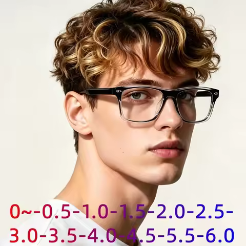 VintageTREyeglass frame, non-prescription blue light blocking prescription glasses fo men, square fr