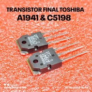 1 SET TOSHIBA TRANSISTOR 2SA1941 2SC5198 C1941 C598 1941 C519 ORIGINAL SUPER