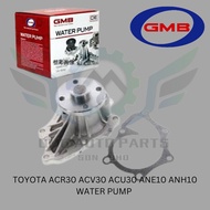 【GMB】WATER PUMP TOYOTA ACV30, ACR30, 2AZ-FE (GWT-119A)