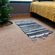 劍麻地墊仿日系地毯臥室牀邊客廳陽臺房間滿鋪沙發茶几腳墊  尺寸50*120cm