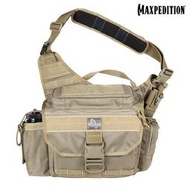 【KUI酷愛】Maxpedition Mongo Versipack 側背鞍袋腰包『棕』工具包、斜背包、郵差包~0439
